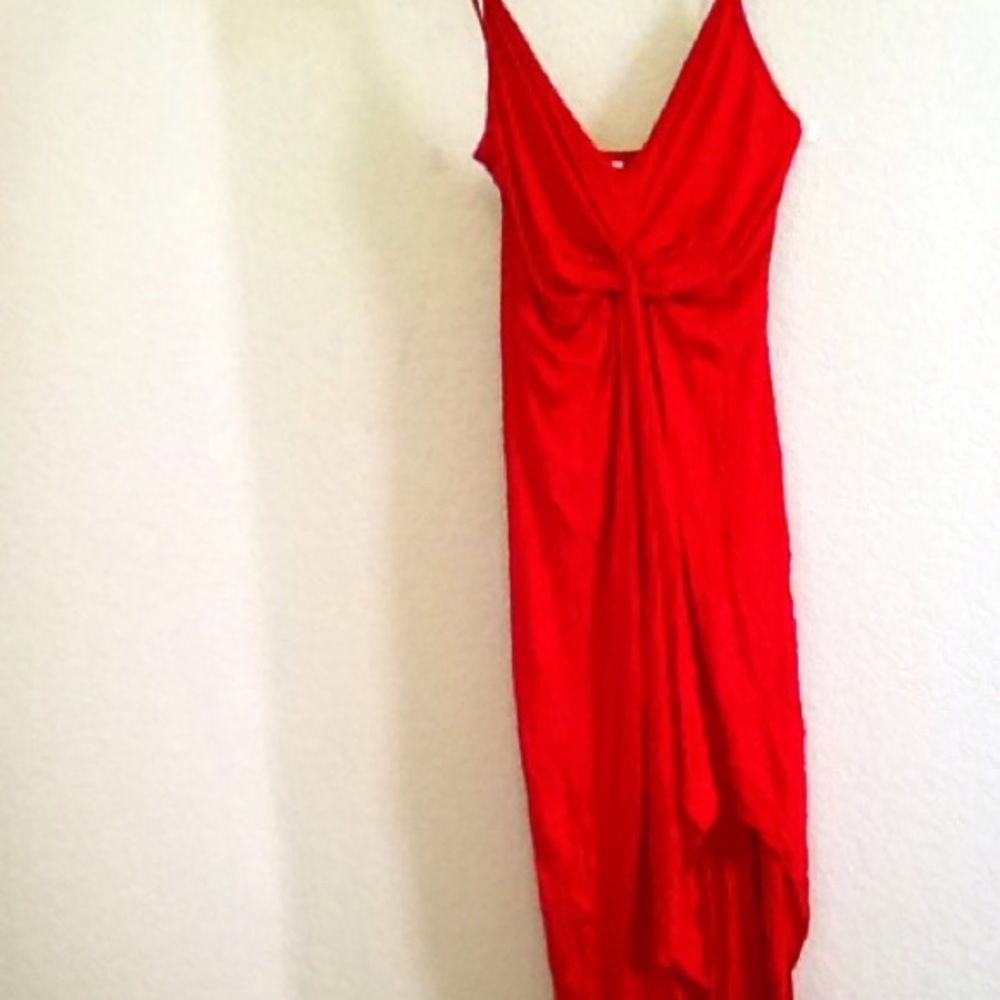 Satrapy red dress